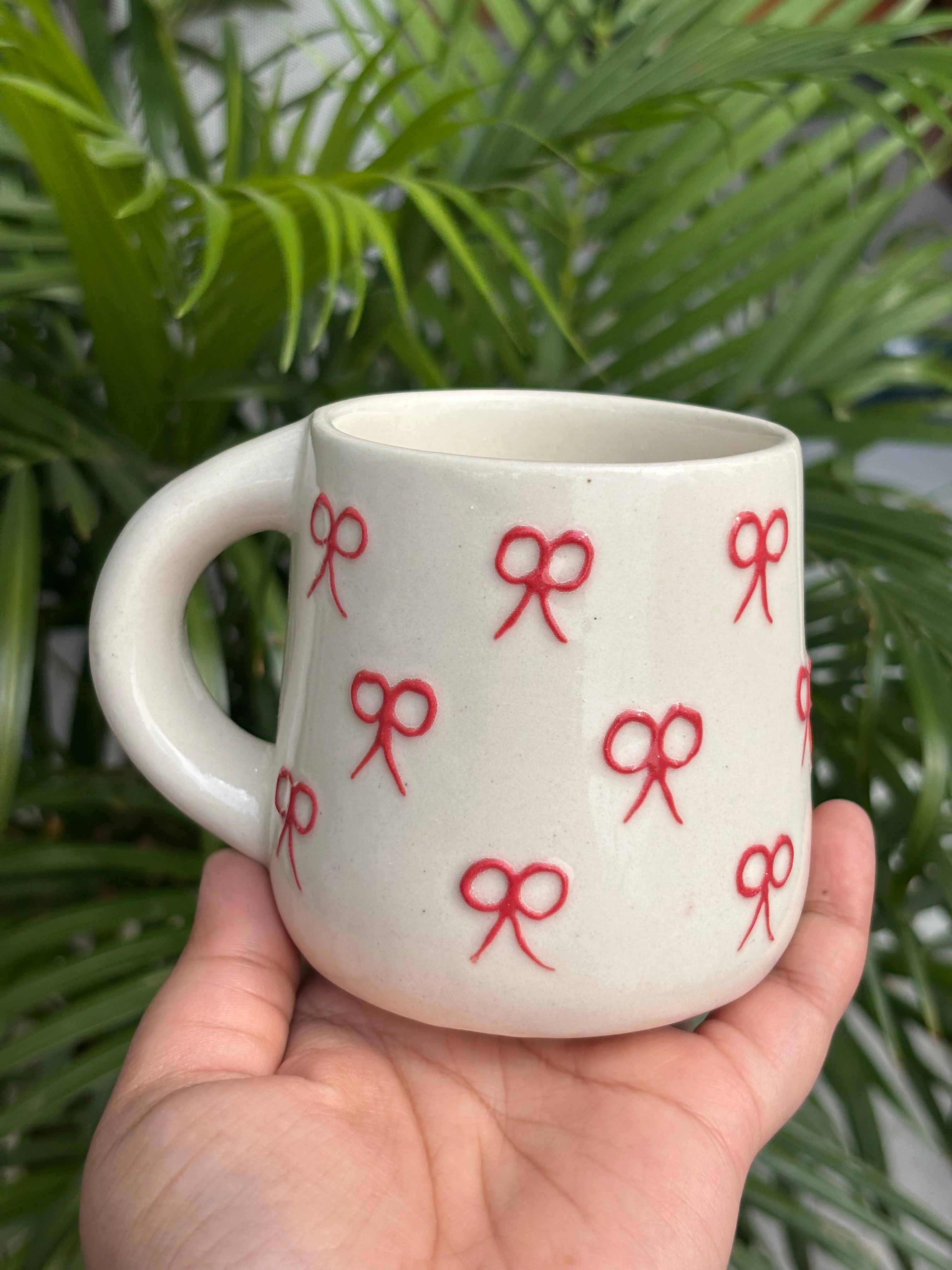3D Pink Bow Mug - Image 2