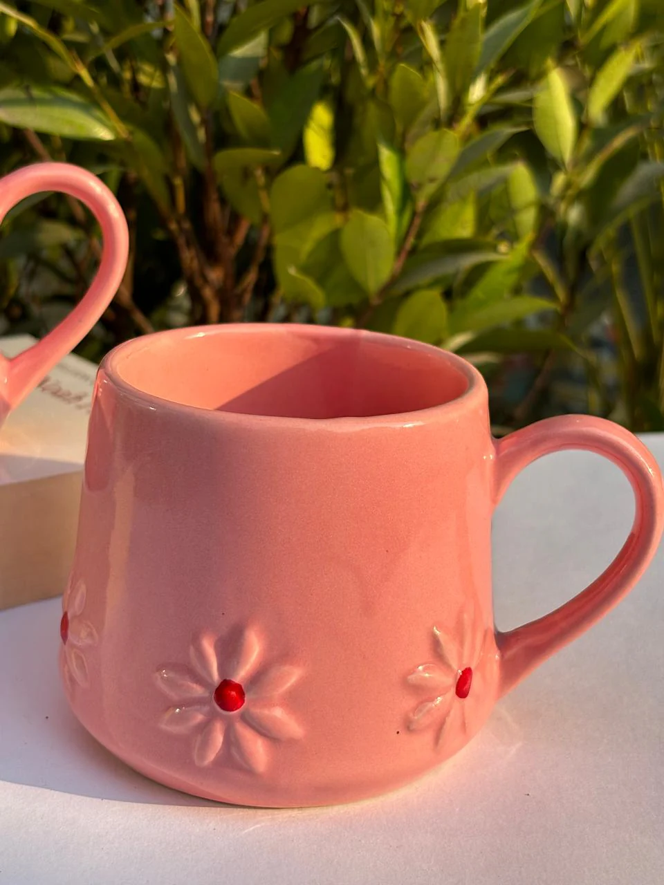 Pink Lilly Flower Pinterest Coffee Mug - Image 5