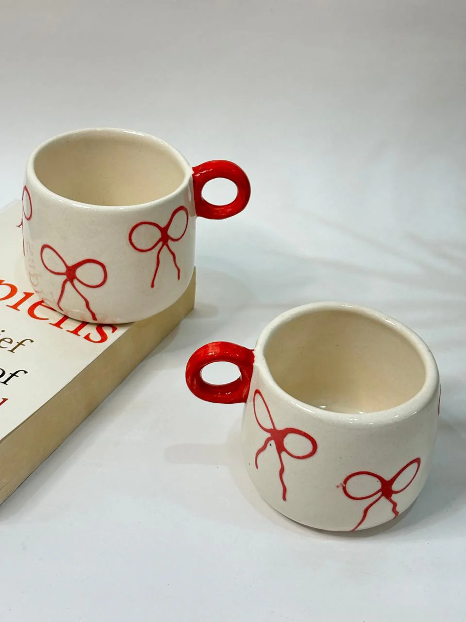 Pink 3D Bow Coffee Mug - Image 3