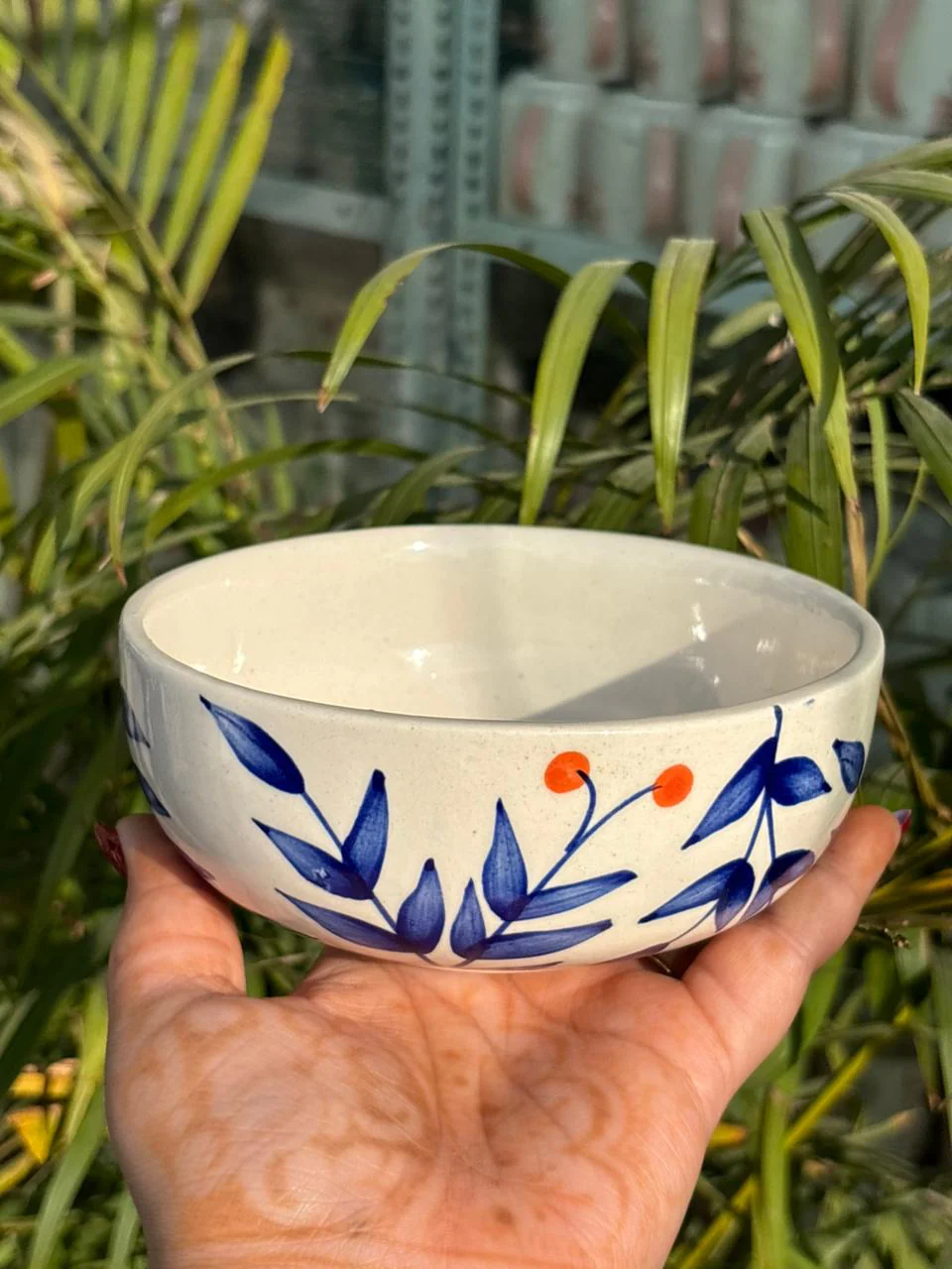 Blueberry Vine Snack Bowls Set (Set of 2) - Image 2
