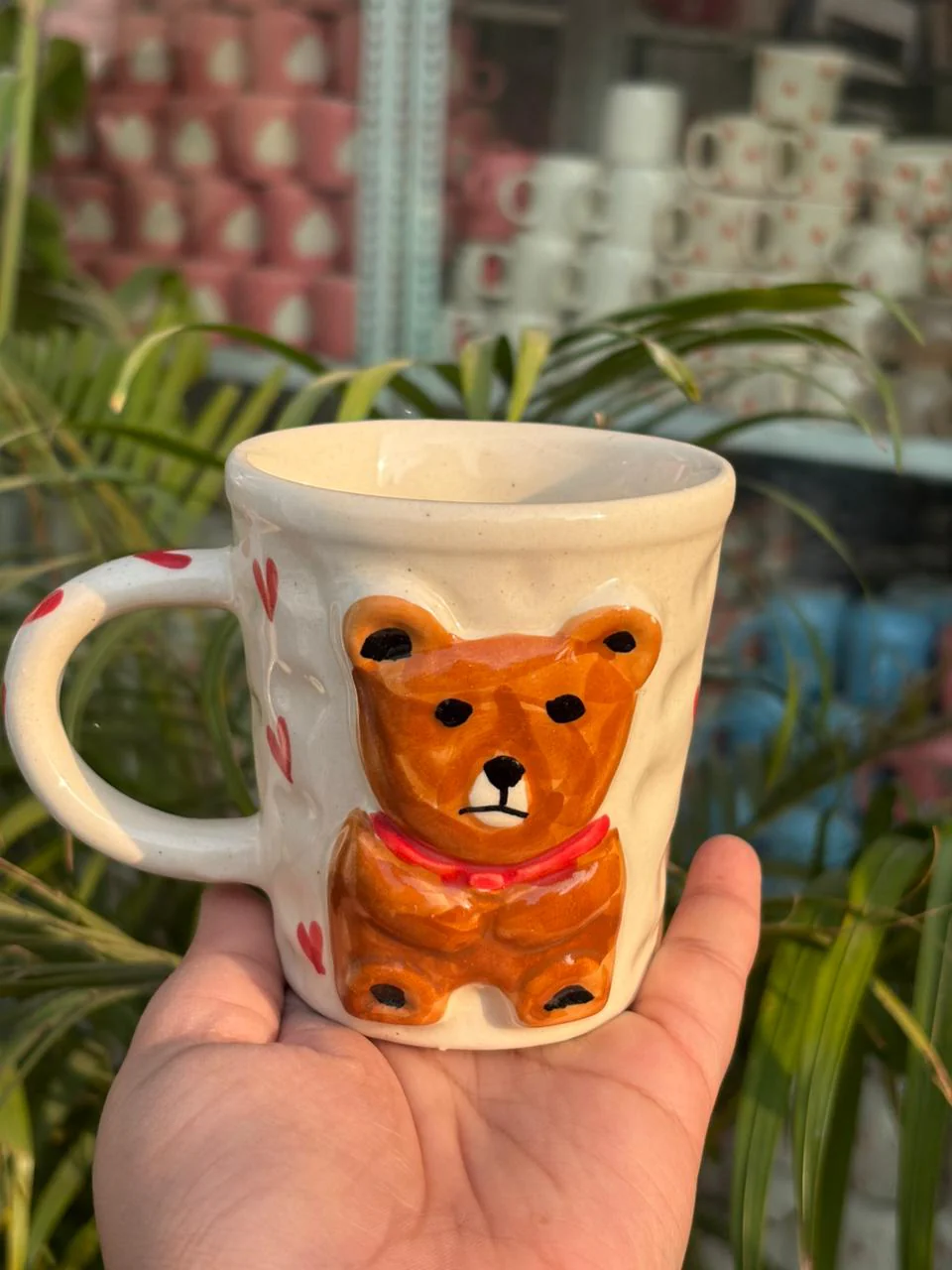 Brown Teddy Hugs Mug - Image 2