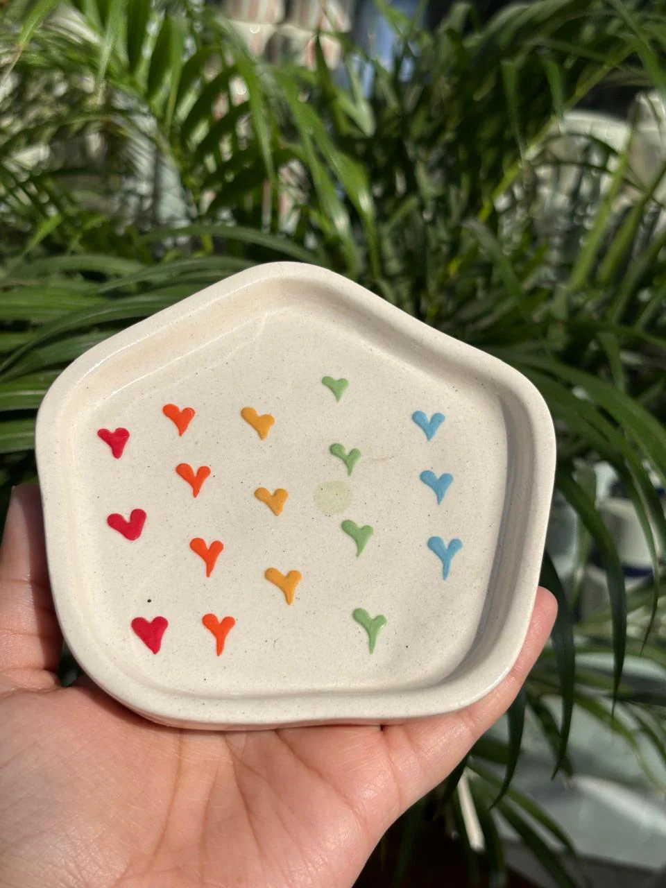 Color Me Happy Snack Plate (Set of 2) - Image 2