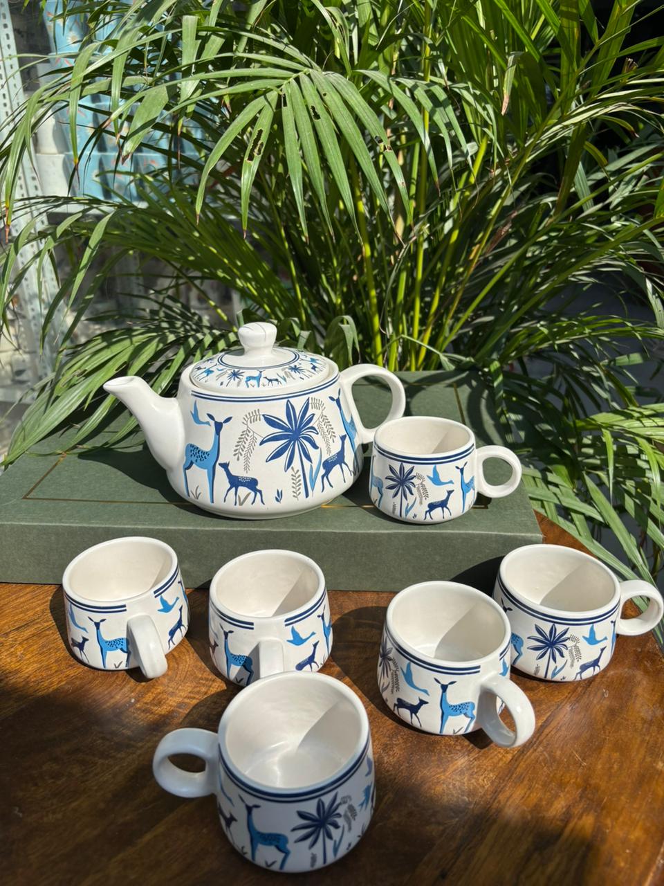 Deer Decal Print Kettle Set (Set of 7) - Image 5