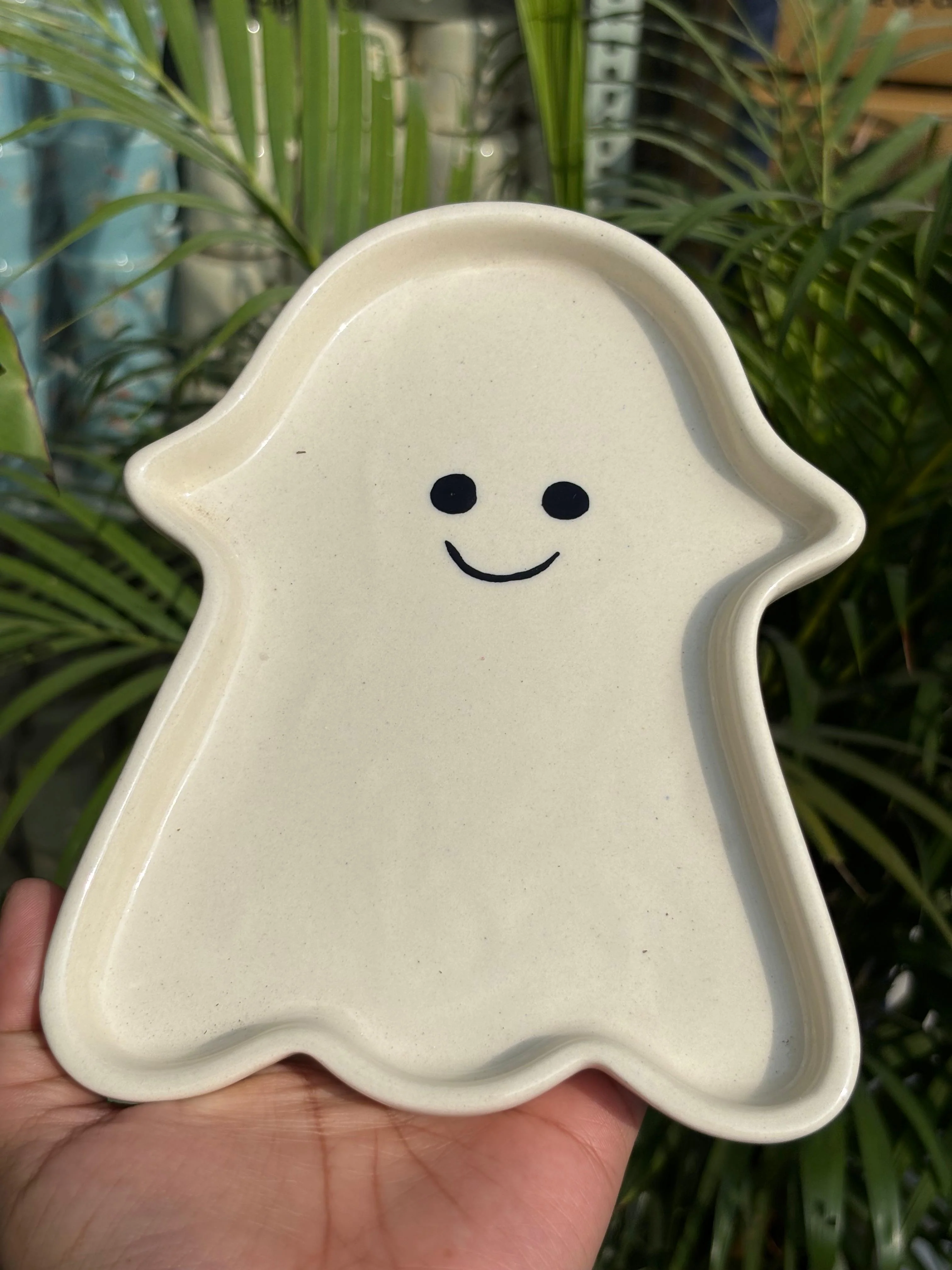 Ghost Snack Plate (Set of 2)