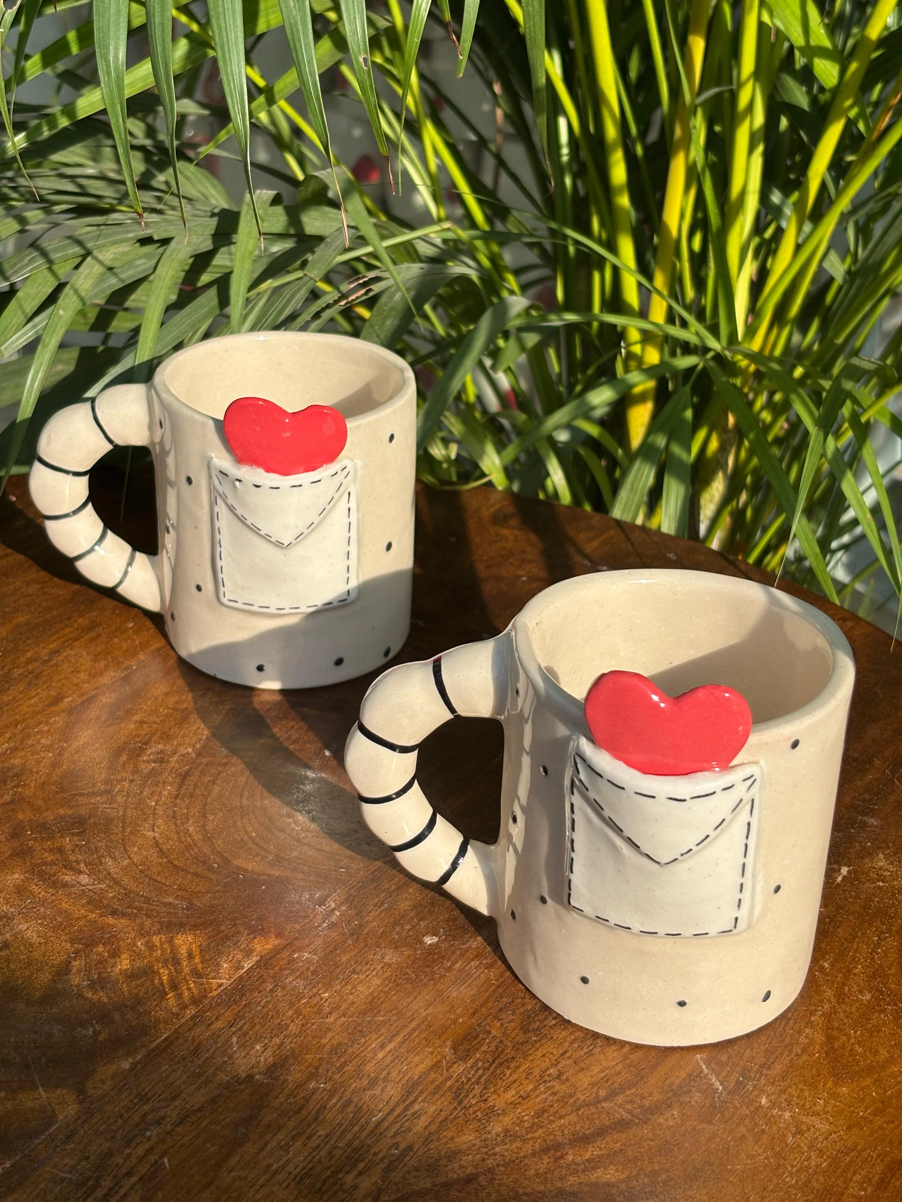 Heart in a Pocket Coffee Mug - Image 3