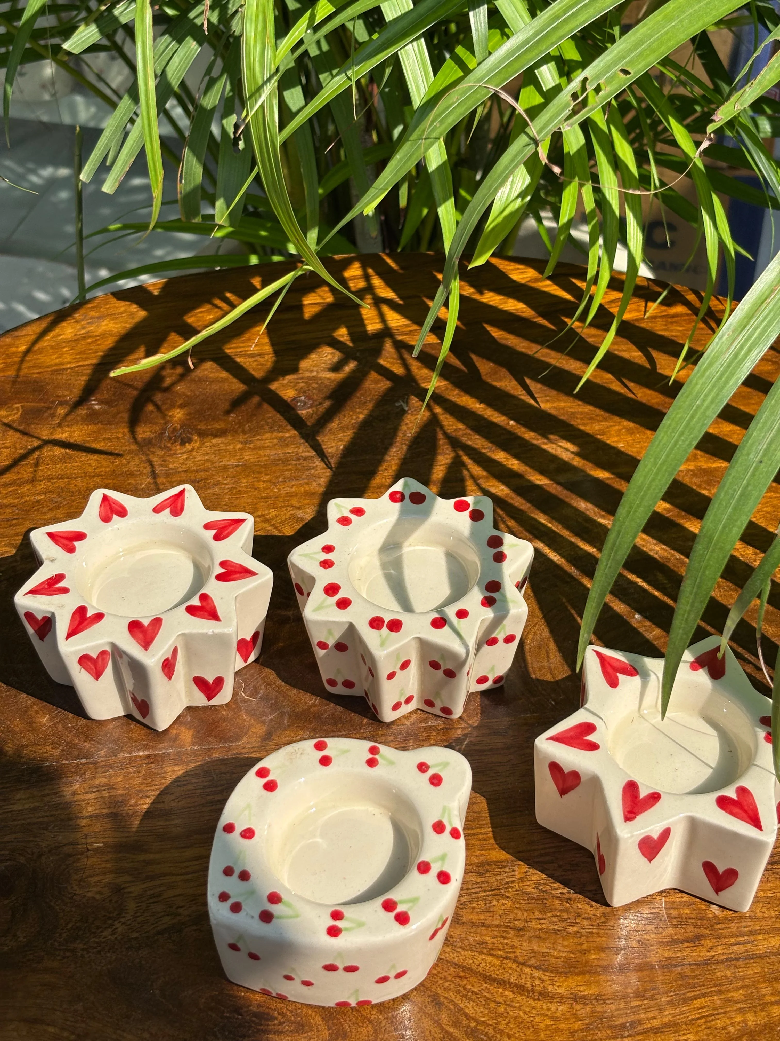LoveGlow Series Tea Light Holders (Set of 4 Assorted) - Image 3