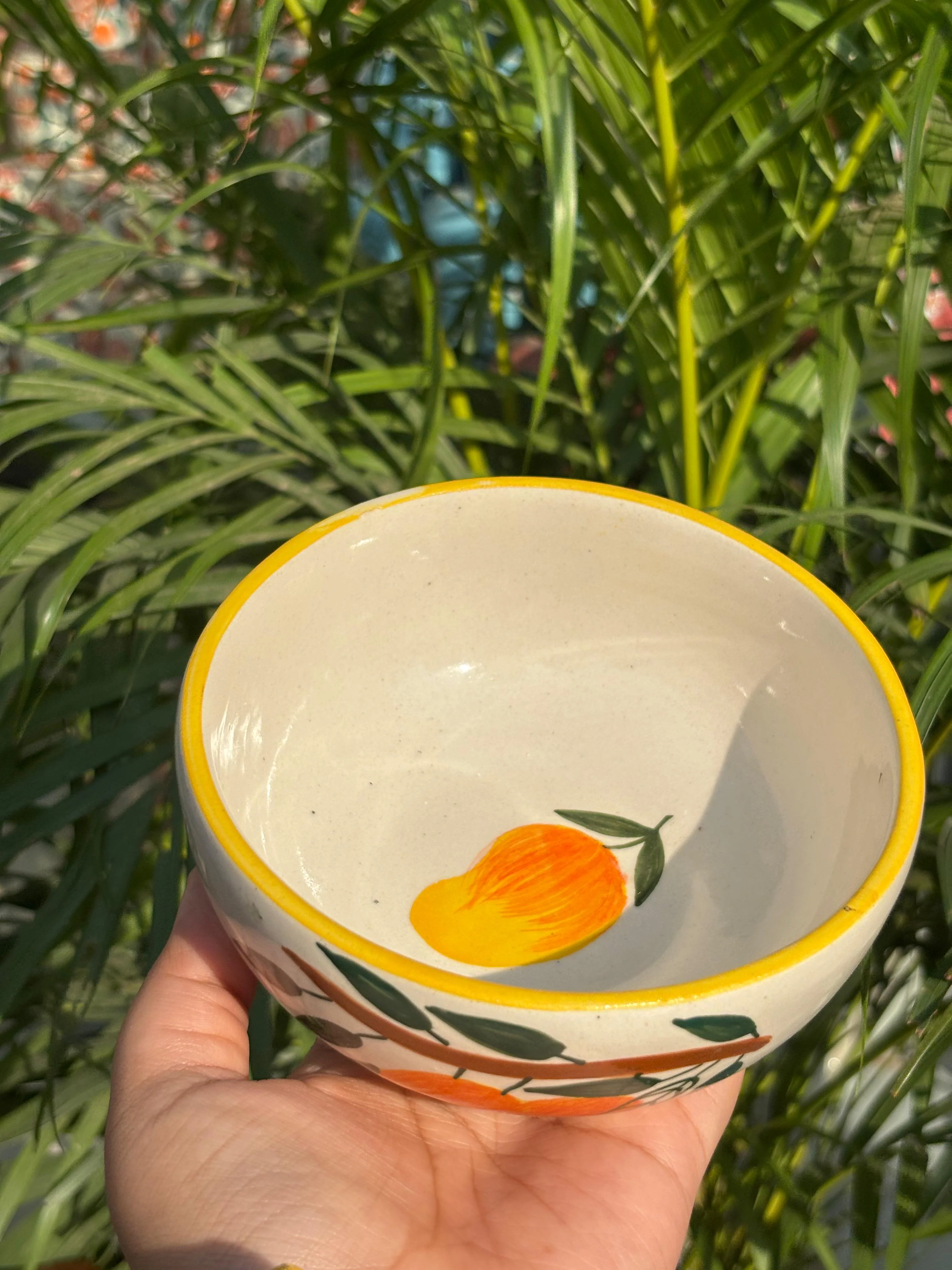 Mango Print Snack Bowl - Image 3