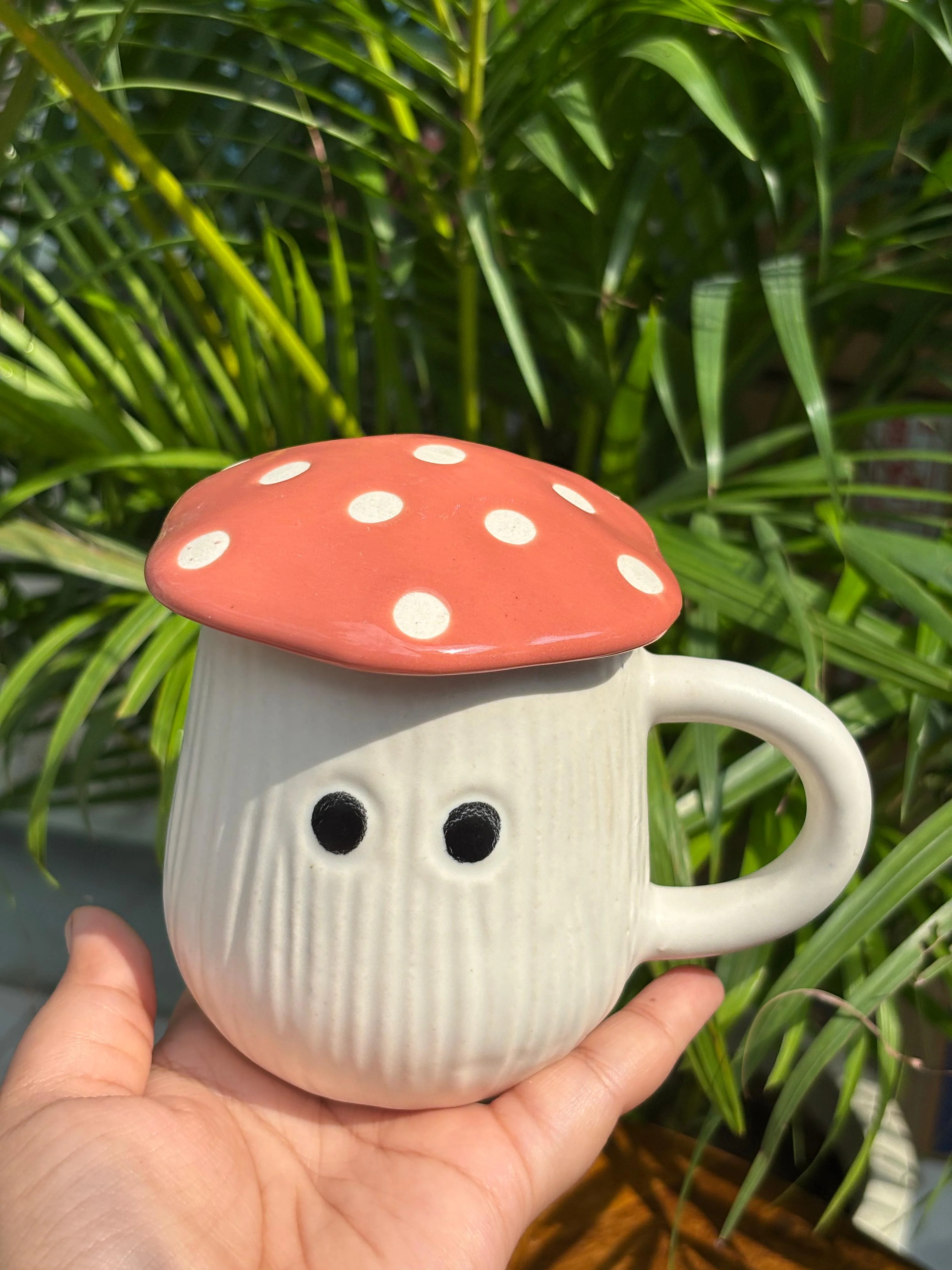 Mushroom Magic Coffee Mugs Combo with Lid (Set of 3) - Image 4