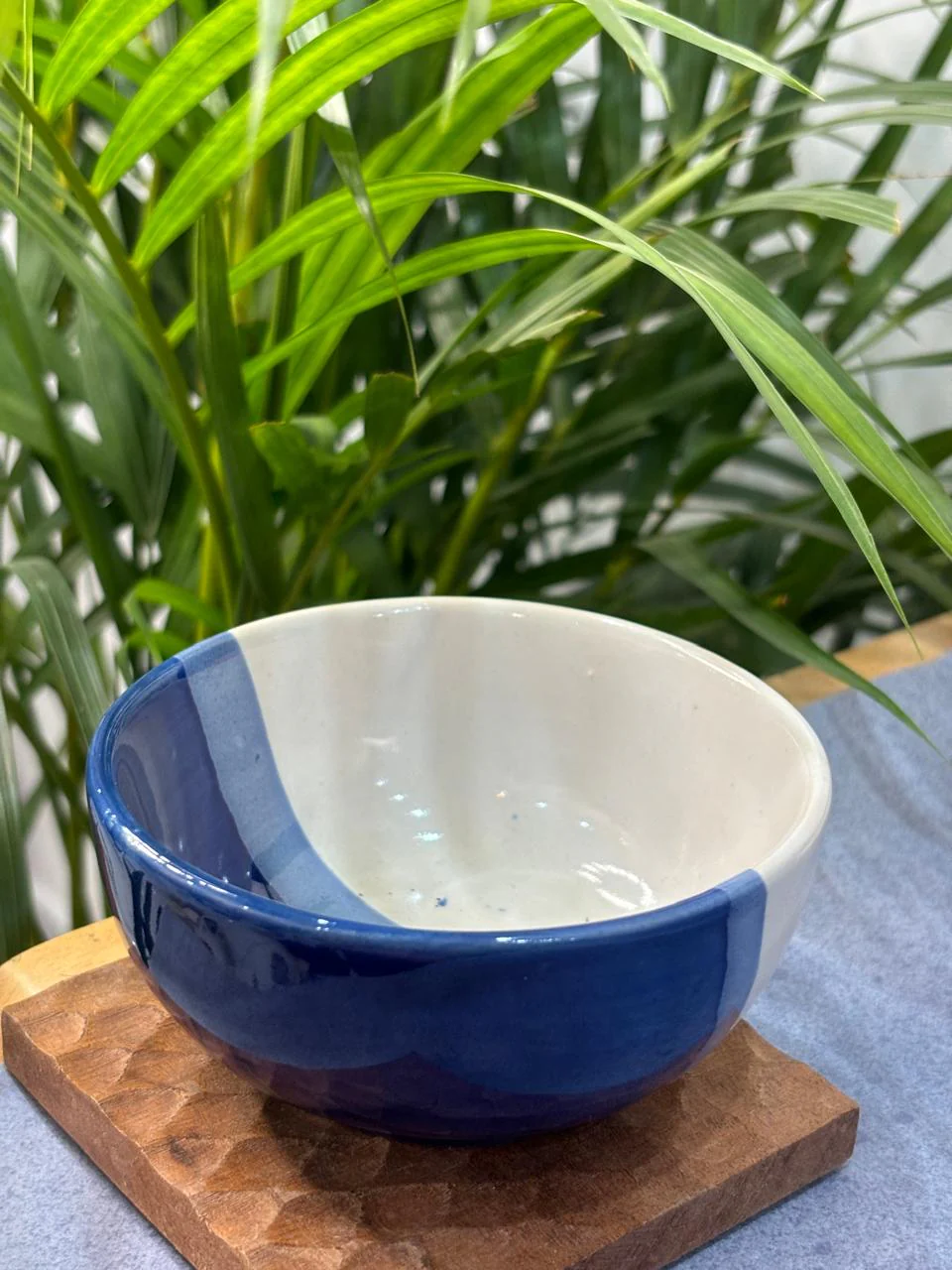 Blue Dual Shade Dinner Set Set of 7) - Image 4