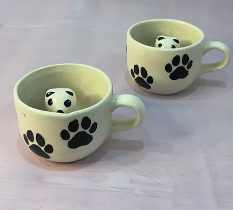 3D Panda Coffee Mug & Snack Plate Combo - Image 3