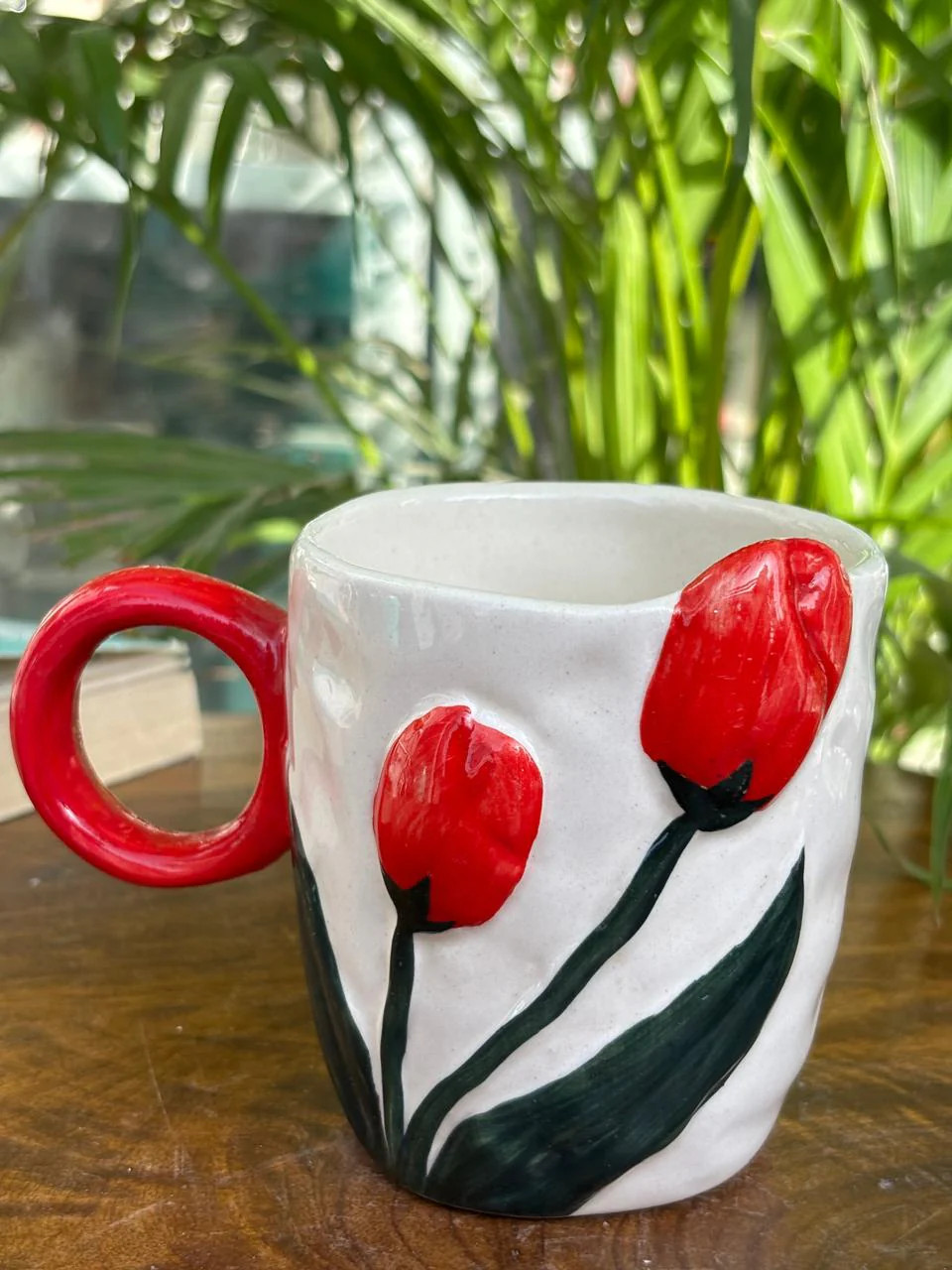 Red Lotus Mug