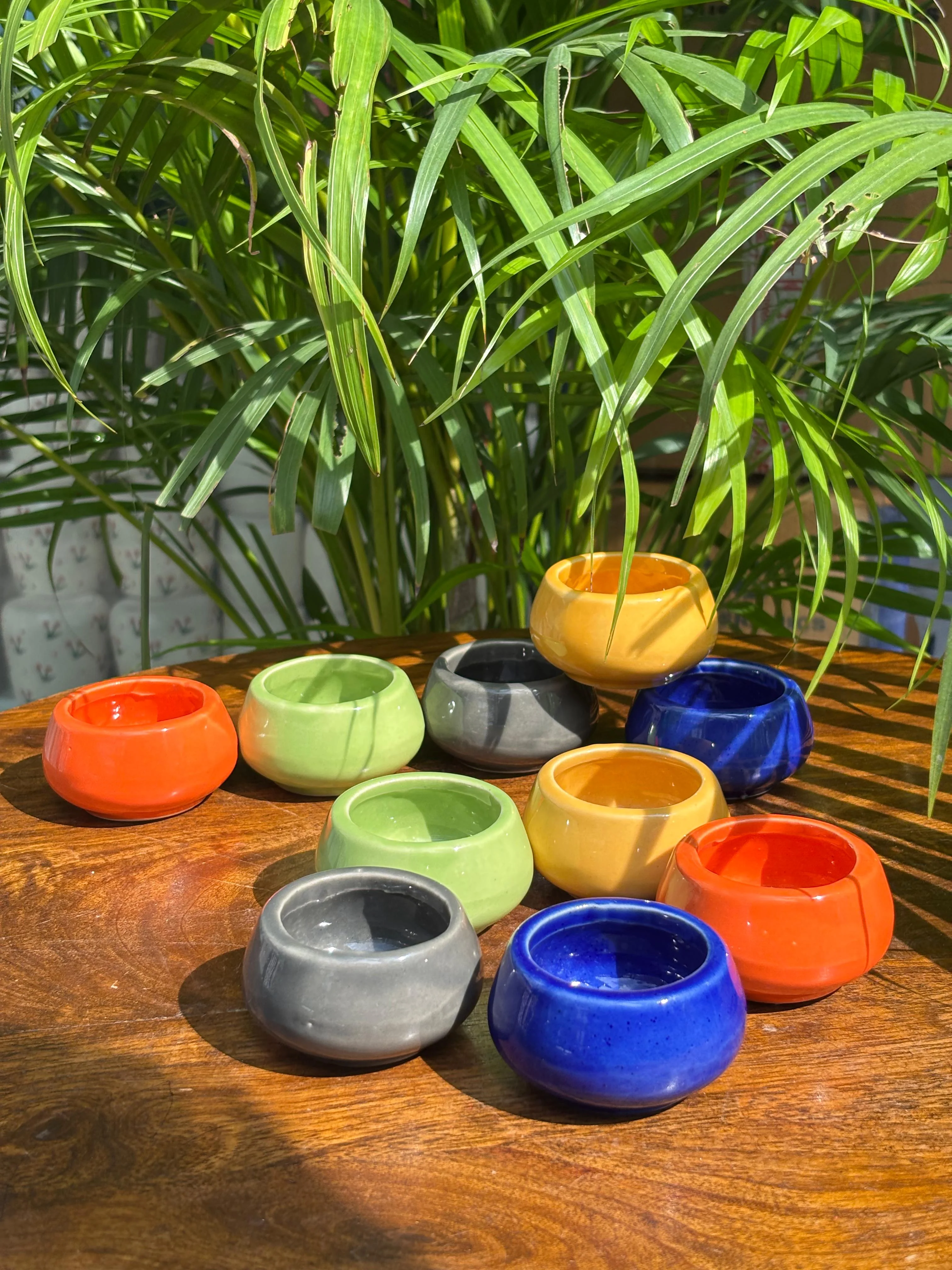 Shubh Rang Diya's (Set of 5 Assorted Colors)