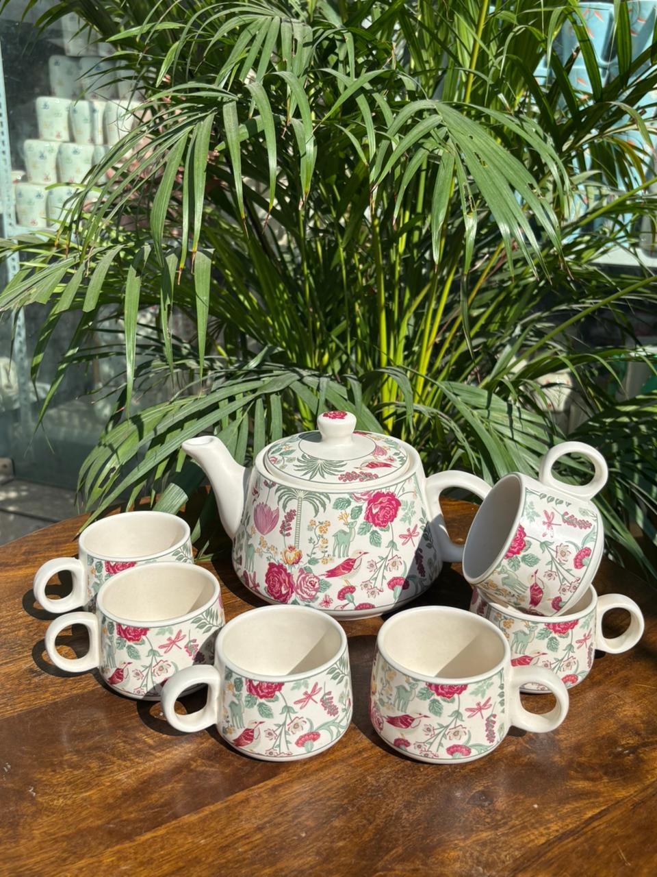 The Queen's Regalia Blossom Kettle Set (Set of 7) - Image 5