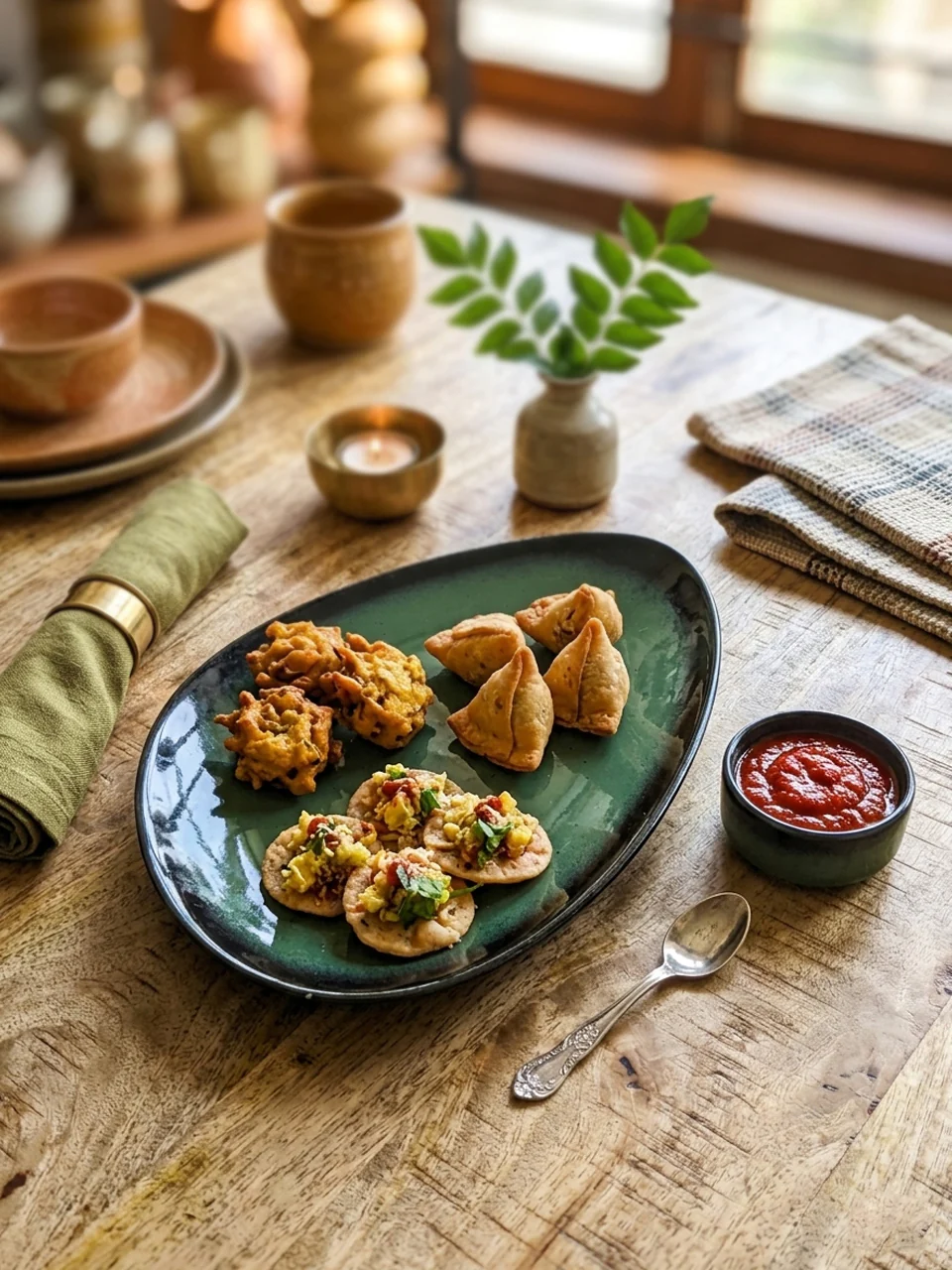 Verde Royale Luxe Platter with Dip